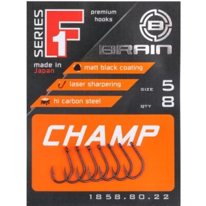 Carlige BRAIN F1 Champ Hooks, Nr.10, 10buc/pac
