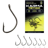 Carlige Carp Academy Karma Method Nr.10, 10buc/pac