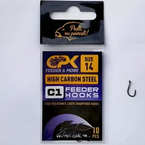 Carlige CPK C1 Feeder Hooks, Nr.14, 10buc/pac Carlige CPK C1 Feeder Hooks, Nr.14, 10buc/pac
