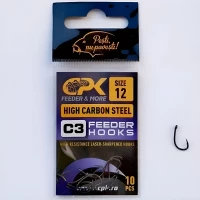 Carlige Cpk C3 Feeder Hooks, Nr.12, 10buc/pac