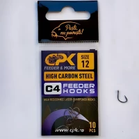 Carlige CPK C4 Feeder Hooks, Nr.14, 10buc/pac