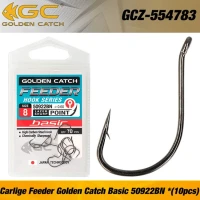 Carlige Feeder Golden Catch Basic 50922bn Nr 10, 10buc