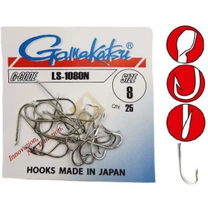 Carlige Gamakatsu LS-1080G Nr.12, 25buc/pac