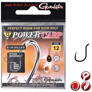 Carlige Gamakatsu Power Carp Hair Rigger Nr.8, 10buc/pac Carlige Gamakatsu Power Carp Hair Rigger Nr.8, 10buc/pac