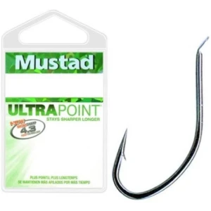 Carlige MUSTAD Ultrapoint 10650NP Black Nickel, Nr.14, 10buc/plic