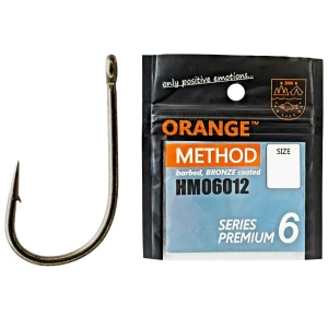 Carlige Orange Method Bronze Coated Premium Series 6, Nr.10, 8buc/pac Carlige Orange Method Bronze Coated Premium Series 6, Nr.10, 8buc/pac