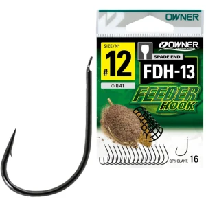 Carlige Owner FDH-13 Keiryu Black Chrome, Nr.16, 17buc/pac Carlige Owner FDH-13 Keiryu Black Chrome, Nr.16, 17buc/pac