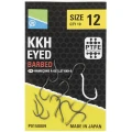 Carlige Preston KKH Barbed Hooks Eyed , Nr.16, 10buc/plic