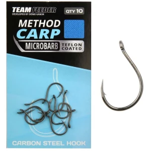 Carlige Team Feeder By Dome Method Carp Microbarb, Nr.10, 10buc/pac Carlige Team Feeder By Dome Method Carp Microbarb, Nr.10, 10buc/pac