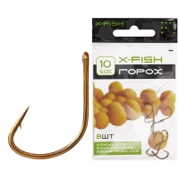 Carlige X-fish Pea Hooks Nr.12, 8buc/pac