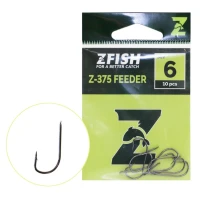Carlige Zfish Feeder Hooks Z-375, Nr 8, 10buc/plic