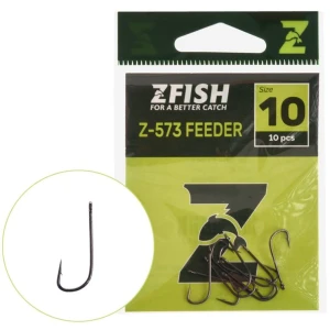 Carlige Zfish Feeder Hooks Z-573, Nr.10, 10buc/pac Carlige Zfish Feeder Hooks Z-573, Nr.10, 10buc/pac