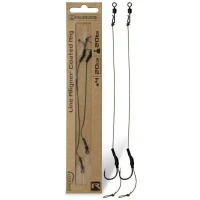 Carlige Legate Zebco Trophy Carp Coated Line Aligner, 20lbs, Nr.6, 20cm, 2buc/pac