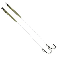 Carlige Legate Zebco Trophy Z-carp Stiff-d Rig, 20lbs, Nr.2, 20cm, 2buc/pac