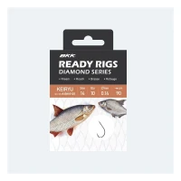 Carlige Legate Bkk Keiryu Diamond Black Nr.10 0.14mm X 70cm 10buc/plic Carlige Legate Bkk Keiryu Diamond Black Nr.10 0.14mm X 70cm 10buc/plic