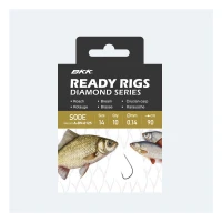 Carlige Legate Bkk Sode Diamond Red Nr.12 0.12mm X 70cm 10buc/plic Carlige Legate Bkk Sode Diamond Red Nr.12 0.12mm X 70cm 10buc/plic