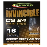 Carlige Legate Maver Invincible Cs24 Banded 16 0.22mm Carlige Legate Maver Invincible Cs24 Banded 16 0.22mm
