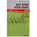 Carlige KORUM Bait Spike Hook Hairs Barbed, Nr. 12, 5buc/pac Carlige KORUM Bait Spike Hook Hairs Barbed, Nr. 12, 5buc/pac