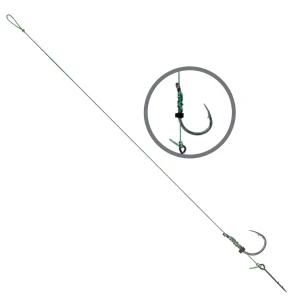 Carlige Legate Carp Zoom Power Feeder KO.1 Nr.10, Fir Textil 0.18mm, 10cm, 5buc/plic Carlige Legate Carp Zoom Power Feeder KO.1 Nr.10, Fir Textil 0.18mm, 10cm, 5buc/plic