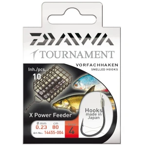Carlige Legate Daiwa Tournament Feeder Nr.6, 10buc/pac Carlige Legate Daiwa Tournament Feeder Nr.6, 10buc/pac