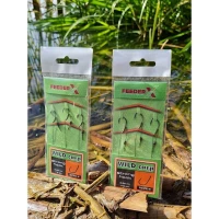 Carlige Legate Feederx Wild Carp Strong Hook, 7.5cm, Nr.10, 3buc/pac Carlige Legate Feederx Wild Carp Strong Hook, 7.5cm, Nr.10, 3buc/pac