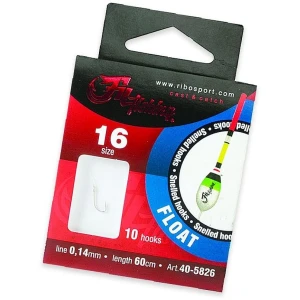 Carlige Legate Filfishing Float Rig, Nr.14, 0.16mm, 60cm, 10buc/plic