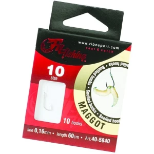 Carlige Legate Filfishing Magot Rig, Nr.8, 0.20mm, 60cm, 10buc/plic Carlige Legate Filfishing Magot Rig, Nr.8, 0.20mm, 60cm, 10buc/plic