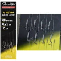 Carlige Legate Gamakatsu Xs Method Hair Rig Bayonet, Nr.8, 0.25mm, 8buc/pac