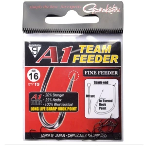 Carlige Legate Gamakatsu A1 Fine Feeder Nr.12, 0.14mm, 100cm Carlige Legate Gamakatsu A1 Fine Feeder Nr.12, 0.14mm, 100cm