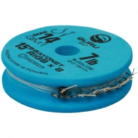 Carlige Legate Guru Bayonets Qm1, Carlig Nr.10, 0.19mm, 38cm, 8buc/pac Carlige Legate Guru Bayonets Qm1, Carlig Nr.10, 0.19mm, 38cm, 8buc/pac