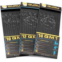 Carlige Legate Guru Bayonets Qm1, Carlig Nr.14, 0.19mm, 10cm, 8buc/pac Carlige Legate Guru Bayonets Qm1, Carlig Nr.14, 0.19mm, 10cm, 8buc/pac