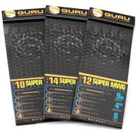 Carlige Legate Guru Bayonets Rig, Carlig Nr.12, 0.19mm, 10cm, 8buc/pac Carlige Legate Guru Bayonets Rig, Carlig Nr.12, 0.19mm, 10cm, 8buc/pac