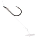 Carlige Legate KORUM Limitless Quickstop Feeder Hair Rigs Barbed, 10lb-0.26mm, Nr.12, 1m, 8buc/pac