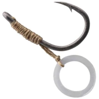 Carlige Legate Korum Banded Hook Hairs Barbed, Nr.14,  5buc/pac Carlige Legate Korum Banded Hook Hairs Barbed, Nr.14,  5buc/pac