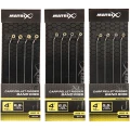 Carlige Legate MATRIX X6 Pellet Rigger Band Rigs, Nr.12, 10cm, 8buc/plic