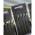 Carlige Legate MATRIX X6 Pellet Rigger Band Rigs, Nr.12, 10cm, 8buc/plic