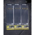 Carlige Legate MATRIX X6 Pellet Rigger Band Rigs, Nr.12, 15cm, 8buc/plic