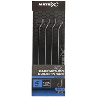 Carlige Legate Matrix X7 Boilie Pin Rigs, Nr.12, 10cm, 8buc/plic