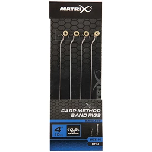 Carlige Legate MATRIX X7 Method Band Rigs, Nr.14, 10cm, 8buc/plic