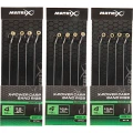 Carlige Legate MATRIX X8 Power Carp Band Rigs, Nr.12, 10cm, 8buc/plic