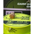 Carlige Legate MATRIX X9 Wide Gape Carp Band Rigs, Nr.14, 45cm, 8buc/plic