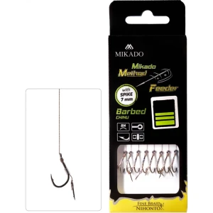 Carlige Legate MIKADO Method Feeder Rig Spin 10cm, Nr.14, 8buc/pac Carlige Legate MIKADO Method Feeder Rig Spin 10cm, Nr.14, 8buc/pac