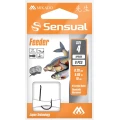 Carlige Legate Mikado Sensual Feeder 9109 BN, 70cm, Nr.12, 0.12mm, 8buc/plic Carlige Legate Mikado Sensual Feeder 9109 BN, 70cm, Nr.12, 0.12mm, 8buc/plic