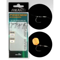 Carlige Legate Nevis Monofilament Cu Spin, Nr.8, 0.25mm, 5buc/pac