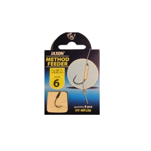 MONTURA JAXON METHOD FEEDER FL NR 6 0.22mm 30cm 8/plic MONTURA JAXON METHOD FEEDER FL NR 6 0.22mm 30cm 8/plic
