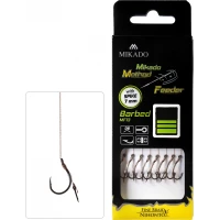 Method Feeder Rig - Ac De Momeala - Carlig Nr.6 / Fir Textil 0.16Mm/10Cm - 8Buc