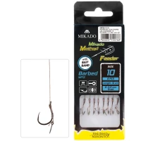 Method Feeder Rig - Ac De Momeala - Carlig Nr.8 / Fir Textil 0.14mm/10cm - 8buc-hmfb213i