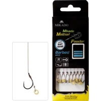 Method Feeder Rig - Bait Band - Carlig Nr.6/ Fir Textil 0.16mm/10cm - 8buc Method Feeder Rig - Bait Band - Carlig Nr.6/ Fir Textil 0.16mm/10cm - 8buc