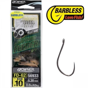 Rig Feeder Owner 56933 No.10 0.20 FD-62 Pellet Band BL Rig Feeder Owner 56933 No.10 0.20 FD-62 Pellet Band BL