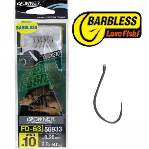 Rig Feeder Owner 56933 No.12 0.20 FD-63 Quick Stop BL Rig Feeder Owner 56933 No.12 0.20 FD-63 Quick Stop BL